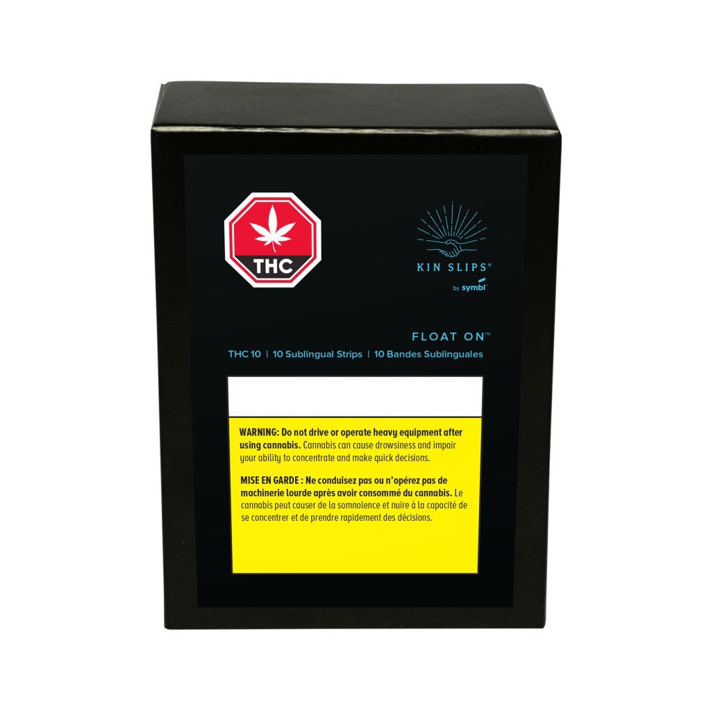 One Plant Barrhaven Menu Kin Slips Float on THC 10 Strips